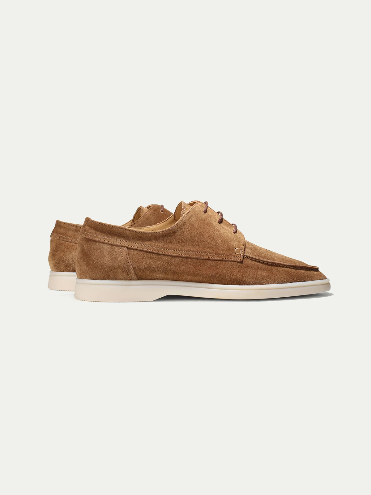 Beige Boat Loafers - Image 3