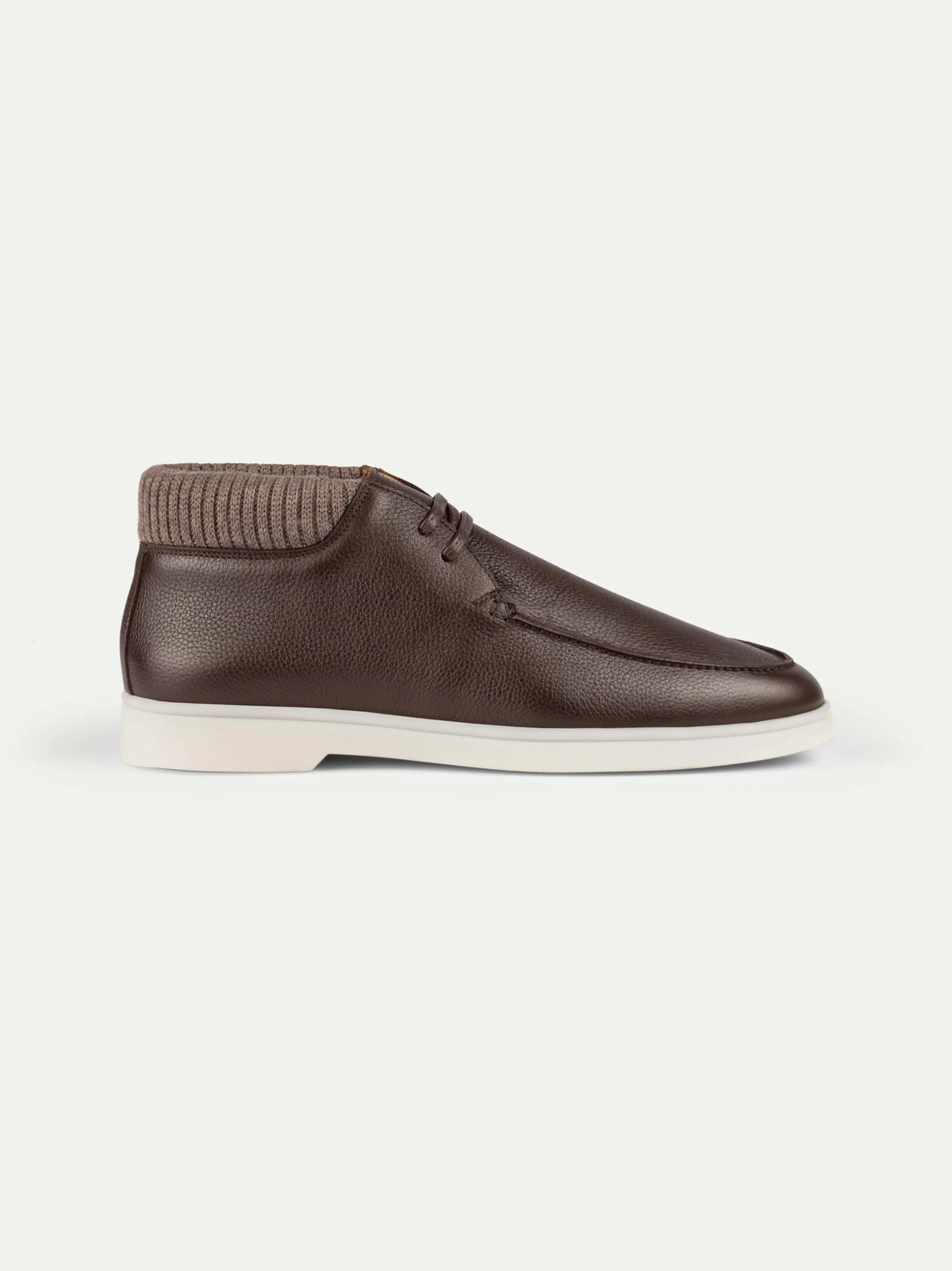 Brown Grain Desert Boot - Image 5