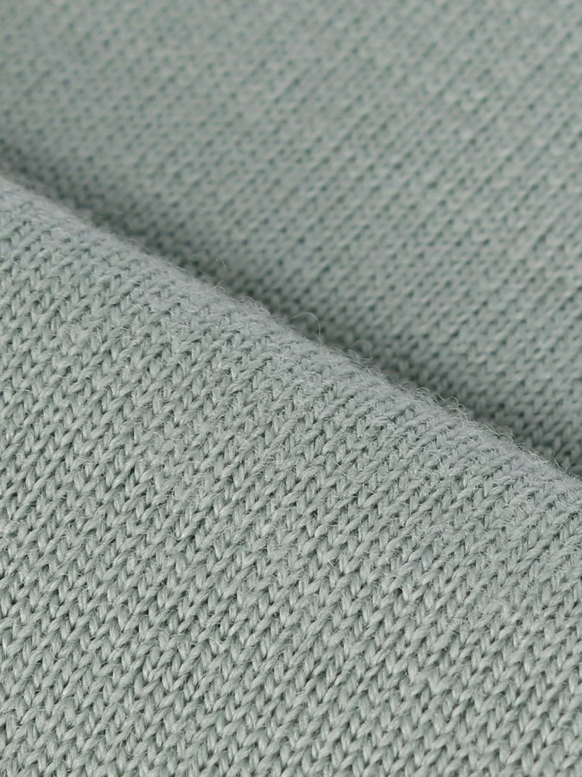Extrafine Merino Polo Light Green - Image 5