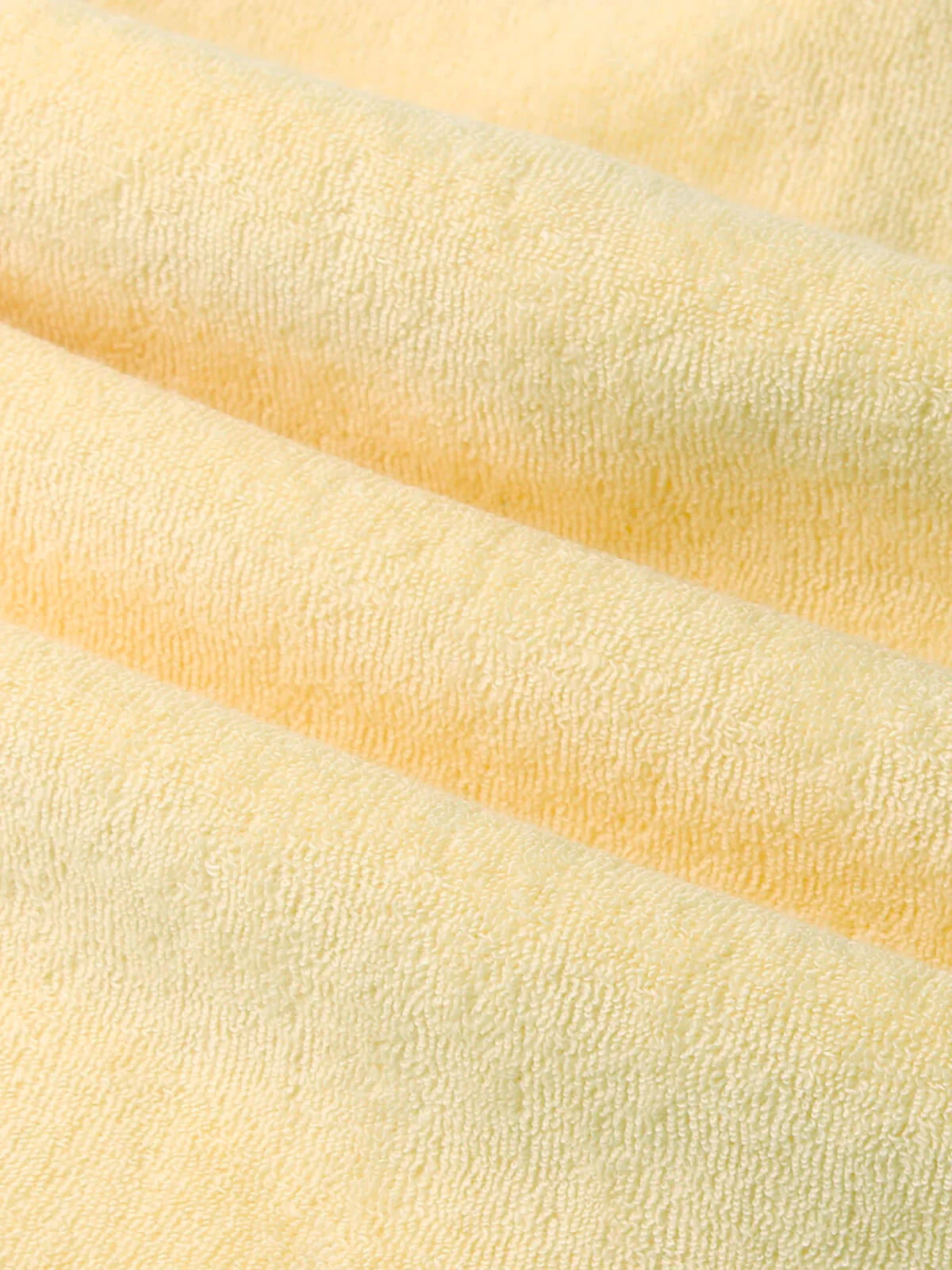 Yellow Terry Towelling Polo Shirt - Image 5